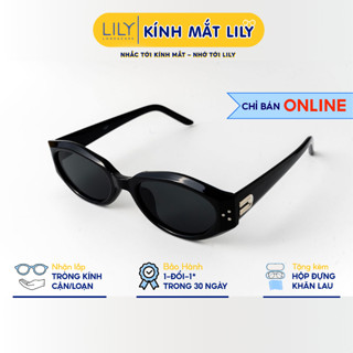Kính mát thời trang nam nữ LILY EYEWEAR mắt kính chống tia UV400 bảo vệ mắt màu sắc kiểu dáng hiện đại thời trang KC962