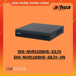 ĐẦU GHI HÌNH IP DAHUA 8 CỔNG NVR1108HS-S3/H VÀ 4 CỔNG NVR1104HS-S3/H
