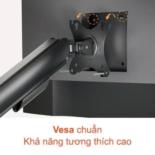 Giá Treo Màn Hình máy tính Ergonomic Brateck LDT97-C012E Xoay 360 17-29 Inch BH 36 tháng | BigBuy360 - bigbuy360.vn