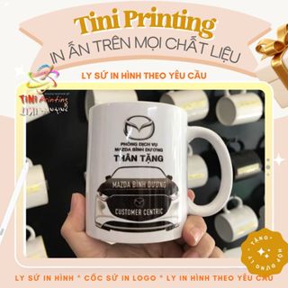 In hình lên ly sứ, cốc sứ theo yêu cầu + được hỗ trợ thiết kế. Ly sứ thường