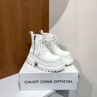 BOOST CỔ CAO THẮT DÂY 2 MÀU BY CHUOTCONG - 92805