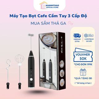 Máy Đánh Trứng Cầm Tay Mini Máy Tạo Bọt Trứng, Bọt Cafe 3 Tốc Độ Cầm Tay, Nhỏ Gọn, Tiện Lợi