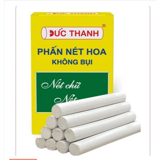 Combo 3 món : 12 viên phấn Đức Thanh + Hộp Đựng Phấn + Bút Kẹp Phấn Nam Châm,Bộ đồ dùng cho bé tiểu học