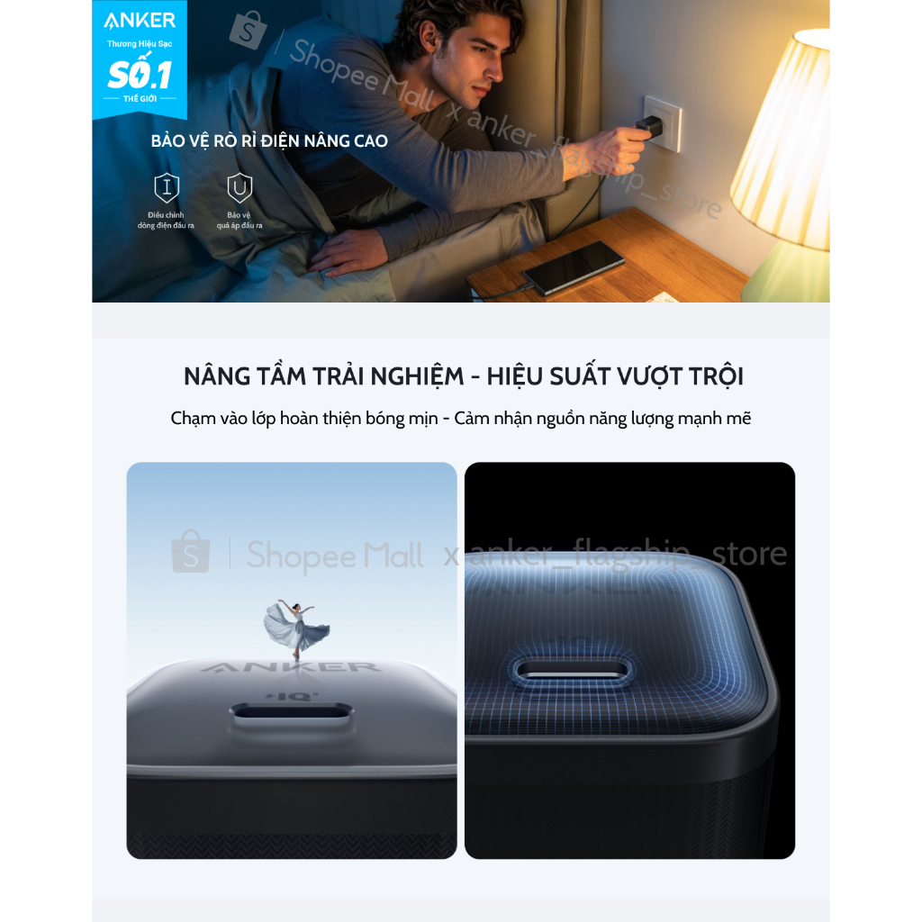 [Samsung/iPhone 15-17/Macbook] Củ sạc nhanh Anker Nano 45W | 1 cổng USB-C | Chân gập nhỏ gọn | Sạc nhanh an toàn - A2692 | BigBuy360 - bigbuy360.vn