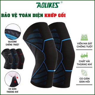  Bó Gối Thể Thao Nam Nữ Chính Hãng Aolikes Bảo Vệ Đầu Gối Giá Rẻ Chạy Bộ Đạp Xe Pickleball Tập Gym 