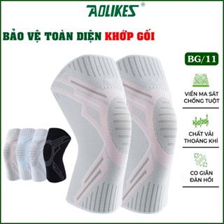 Bảo Vệ Đầu Gối Chính Hãng Aolikes Băng Quấn Bó Gối Thể Thao Nam Nữ Pickleball Tập Gym Tennis Chạy Bộ