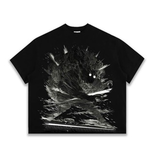 Áo Thun Cổ Tròn Oversize Night Howler (100% Cotton ) - Local Brand Revvour