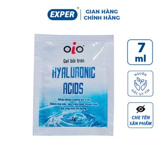 Gel bôi trơn dạng gói oio 7ml, gel bôi trơn gốc nước giúp bôi trơn quan hệ