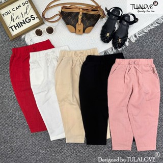 Quần Dài Bé Gái Dáng Baggy Vải Đũi Xước Quần Dài Cho Bé Tulalove