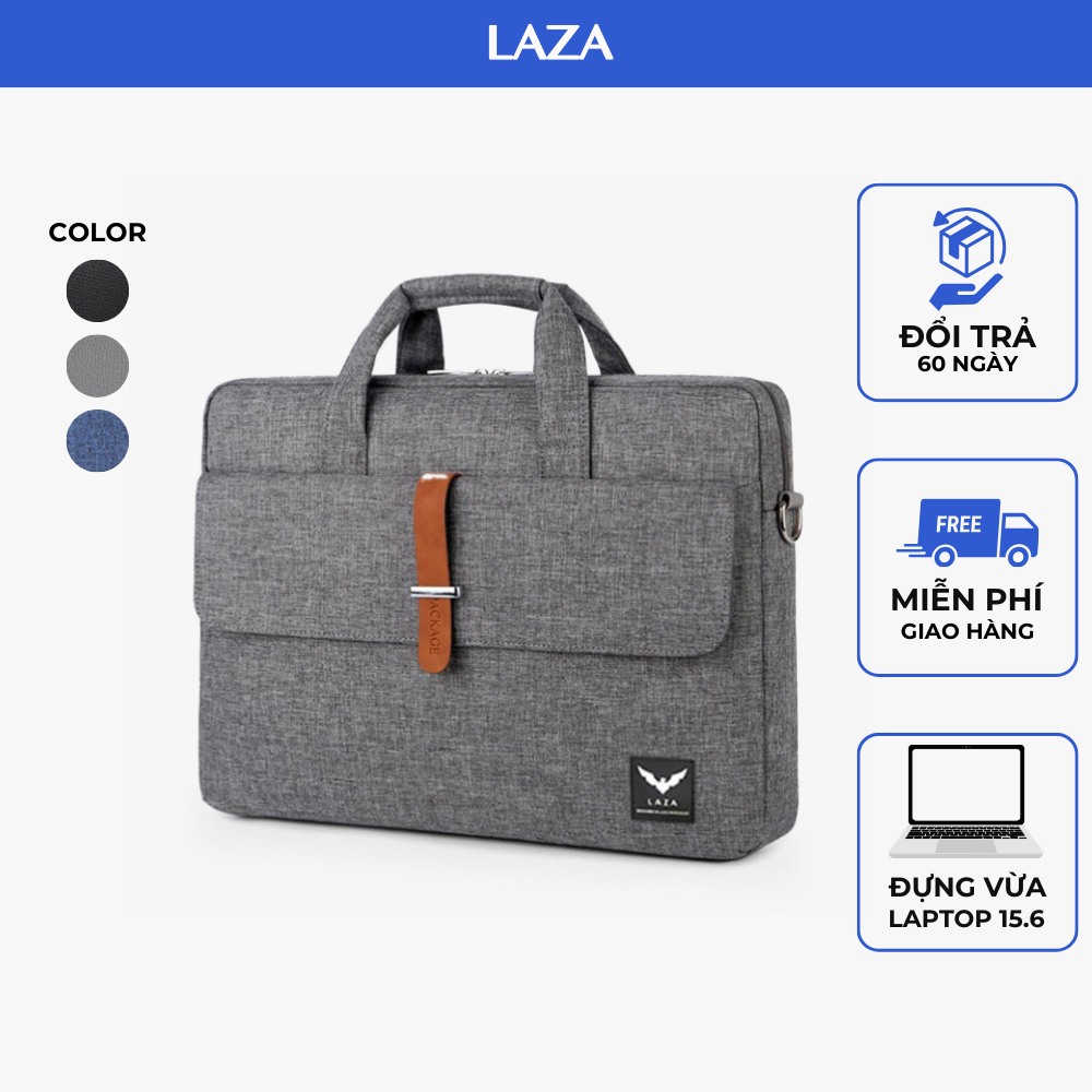 Túi xách laptop LAZA Trendy Bag 467 đựng được laptop 15.6inch, chất liệu chống thấm cao cấp