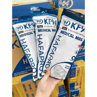 [1 bịch 10 cái] Khẩu trang 4D mask KF94 - Lọc bụi, chống khuẩn, thoáng khí