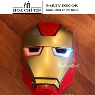 Mặt Nạ Người Sắt Iron Man Có Đèn