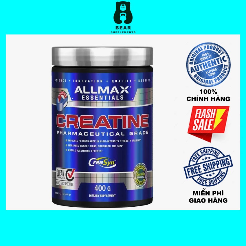 Allmax Creatine Monohydrate Pharmaceutical Grade (400g)