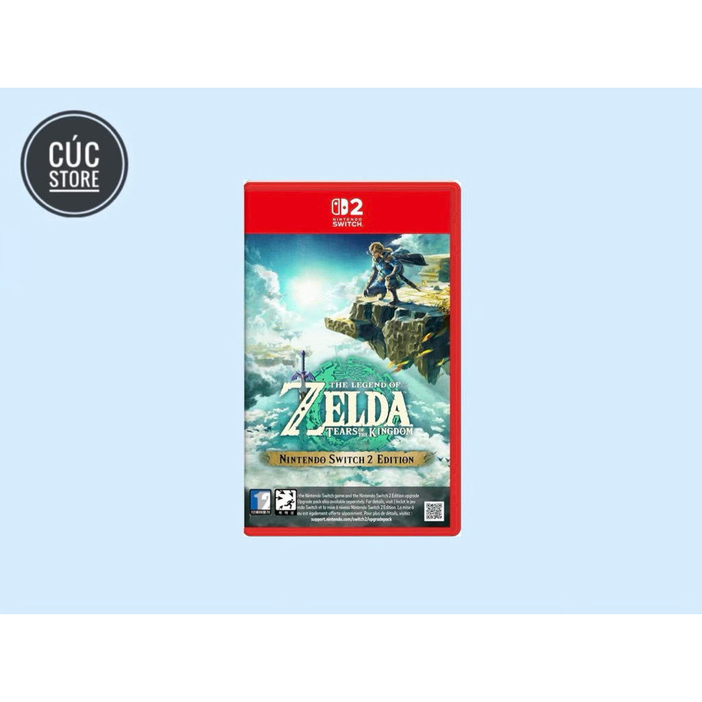 Băng chơi game Nintendo Switch 2 : The Legend of Zelda: Tears of The Kingdom