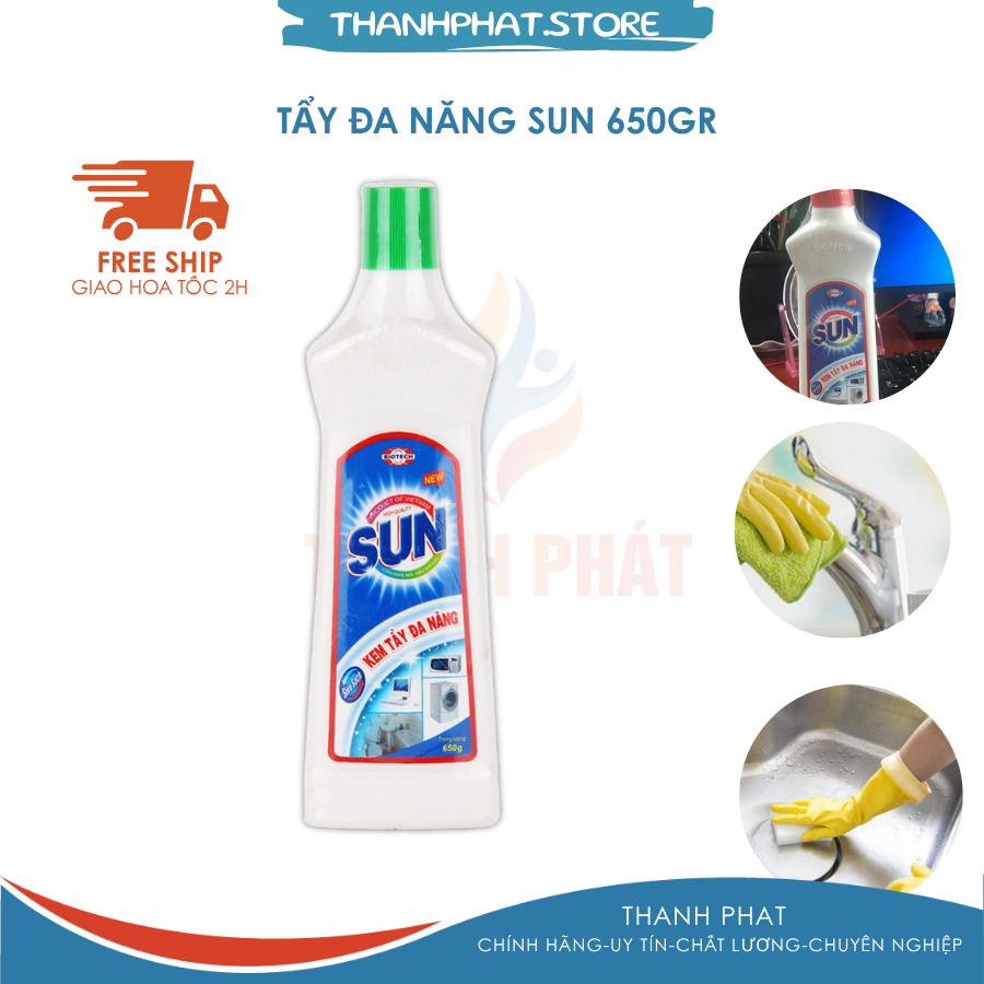Kem tẩy đa năng SUN 650gr