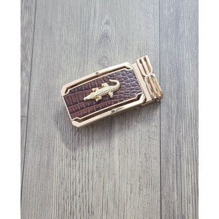 Đầu khóa khóa da bò,  mặt thắt lưng da bò, mặt dây nịt da bò