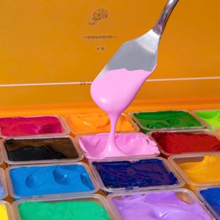   HỎA TỐC  Bộ màu gouache MIYA HIMI Set 18 24 56 THEARTSHOP 