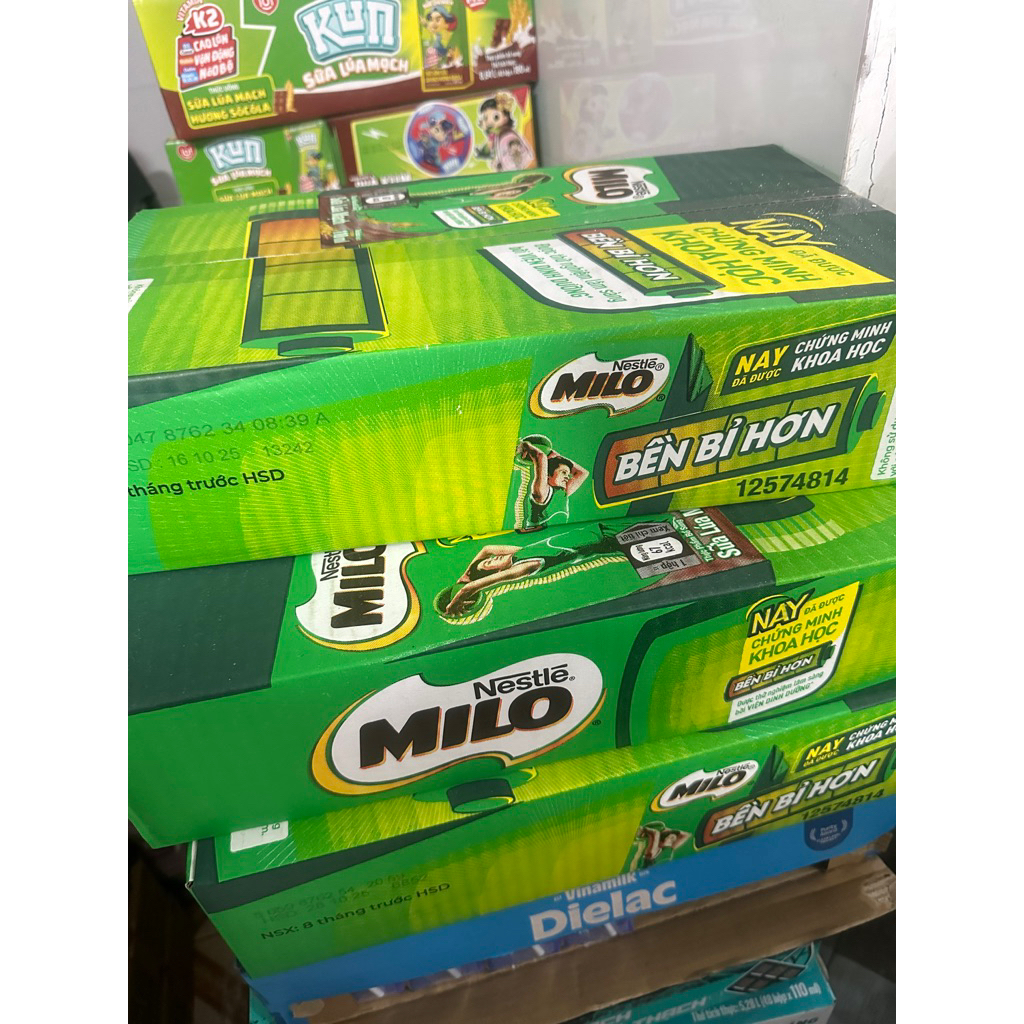 Thùng 48 Hộp x 110ml/ 180ml Milo Thức Uống Lúa Mạch