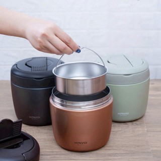 CAMEN giữ nhiệt Kaiyo 1000ml, hộp cơm giữ nhiệt, bình cháo 2 ngăn chính hãng - GIA DỤNG NHẬT BẢN