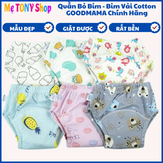   Tặng KhẩuTrang 5D Quần Bỏ Bỉm Cho Bé Goodmama Chính Hãng Bỉm Vải Cho Bé  Đủ Size Từ 5 Đến 17kg  