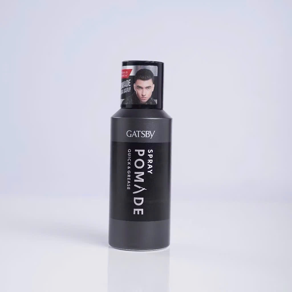 Keo Xịt Tạo Kiểu Tóc Gatsby Pomade Quick & Grease Spray Giữ Nếp Tóc 150mL