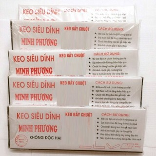 [5 MIẾNG] keo dính chuột siêu dính (bẫy chuột)