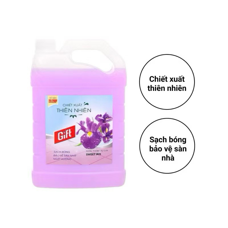 Combo 3can nước lau sàn Gift 3.8kg