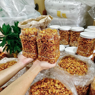  Tóp Mỡ Vị Nước Mắm Tỏi Ớt Hủ 500g Tỷ Lệ 8 Da 2 Mỡ Giòn Tan Không Ngấy - Hạn Sử Dụng 45 Ngày   Hủ 500Gram   
