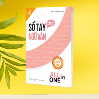 Sách - Sổ tay Ngữ văn cấp 3 - All in one ( Phiên bản mới)