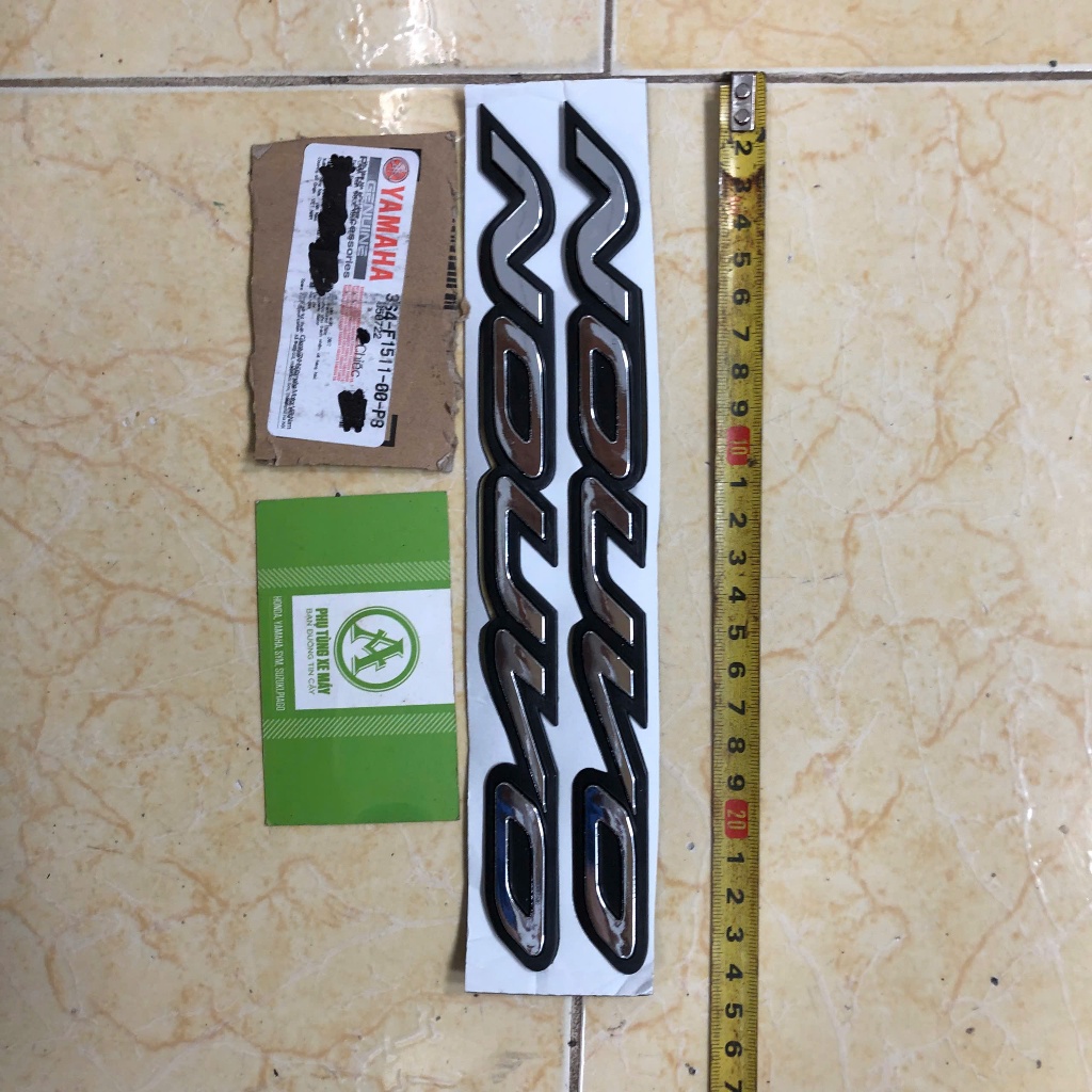 Cặp tem sườn cho xe tay ga Yamaha Nouvo 1 2 3 Cao cấp