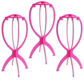 🎀 KỆ TREO TÓC GIẢ MÀU HỒNG – NHẸ – XINH – DỄ DÙNG | GIỮ FORM TÓC HOÀN HẢO