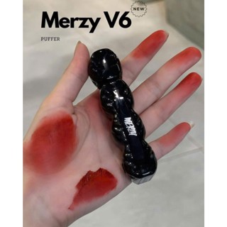 (V6 Puffer) Có tem nhãn phụ cty chính hãng Son Kem Lì Merzy The First Velvet Tint #V6 Firenze Negroni