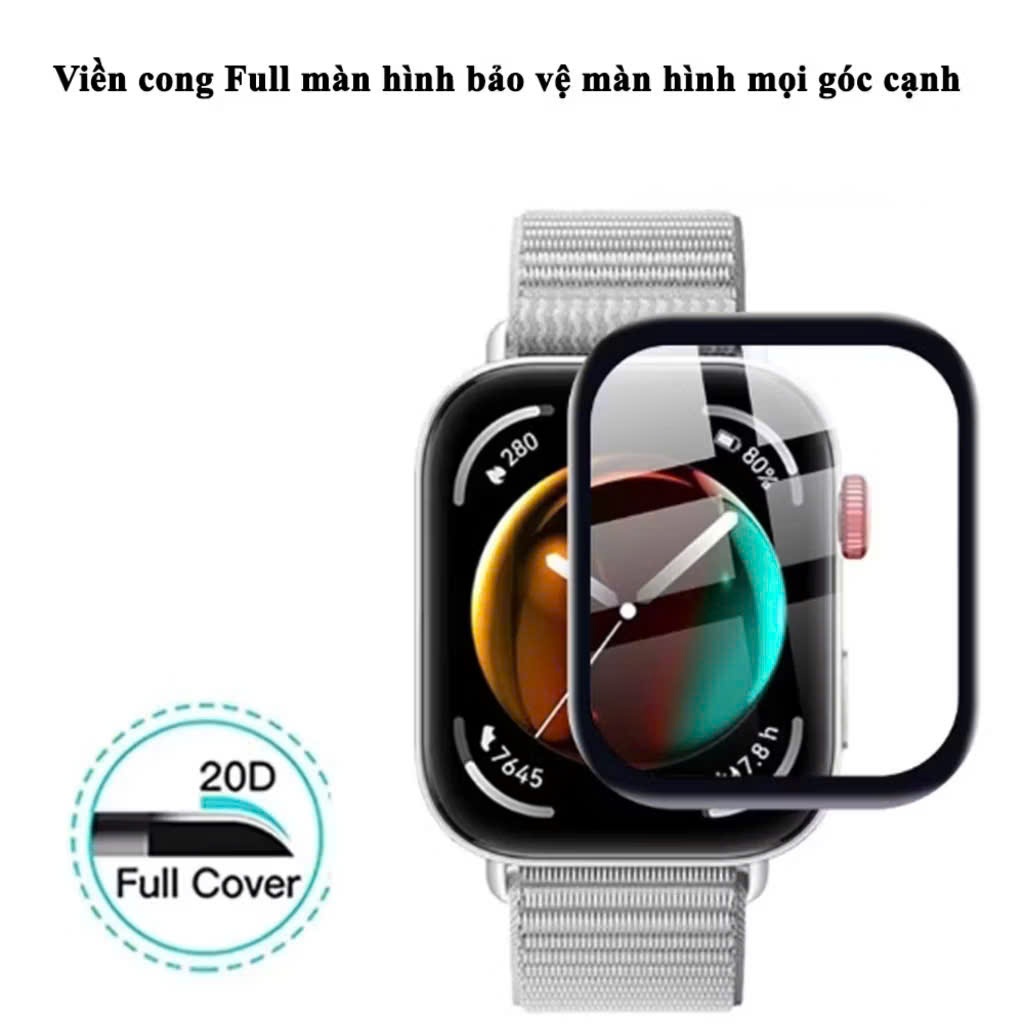 Dán màn hình đồng hồ huawei fit 4 huawei fit 4 pro dẻo 3d full màn