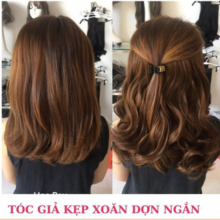  💁‍♀️ TÓC GIẢ KẸP DẢI NGANG 6 PHÍM – DÀI 35CM | PHỒNG DÀY – CHE TÓC THƯA – LẮP 10 GIÂY | TƠ NHẬT MỀM NHƯ THẬT K38 