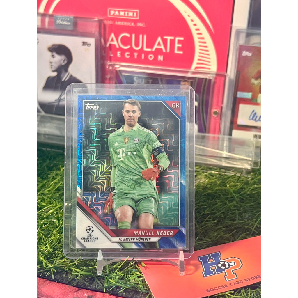 Thẻ bóng đá Manuel Neuer /75 Topps Japan UCC 2021/22