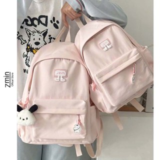 Balo nữ đi học thời trang Zmin, đựng vừa laptop 14inch, A4 - Z100