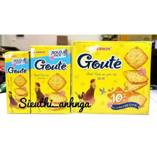  BÁNH GOUTE Orion HỘP 4-8 GÓI 316,8g 158,4g 