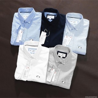  Áo Sơ Mi Nam Oxford Ngắn Tay SM53 LCS Form Slim-Fit vải Oxford thấm hút mồ hôi Hàng VNXK - Tuantustore 