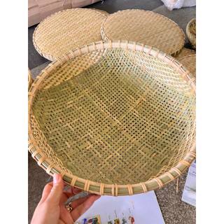 Rổ tre từ cật tre nứt mây