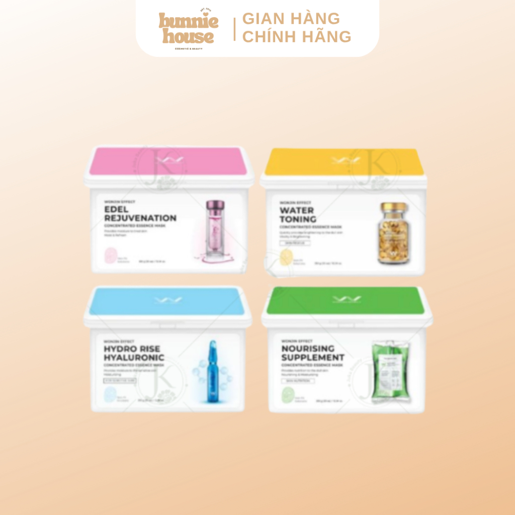 [Hàng Cty] Hộp mặt nạ Wonjin 30 miếng