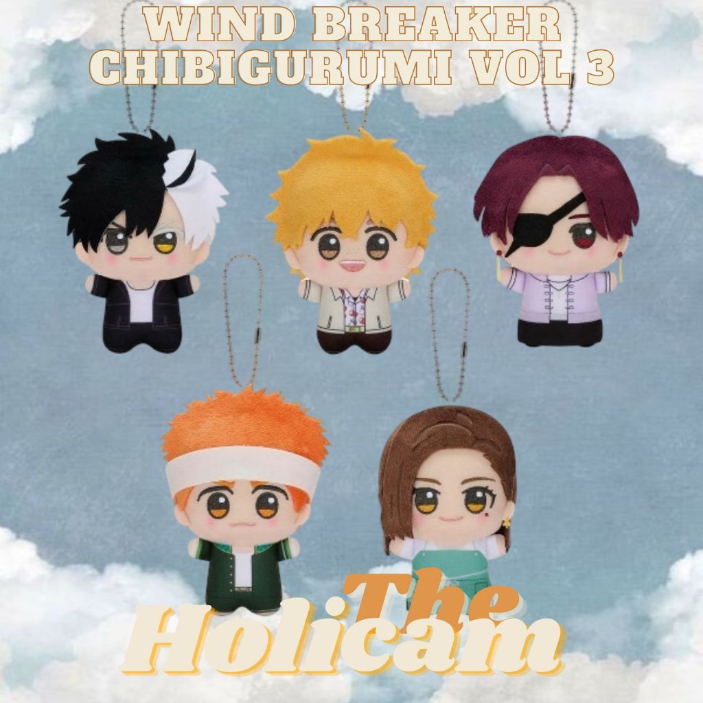 Gấu bông Chibigurumi Cbgrm Phim Hoạt hình Anime Wind Breaker Vol 3