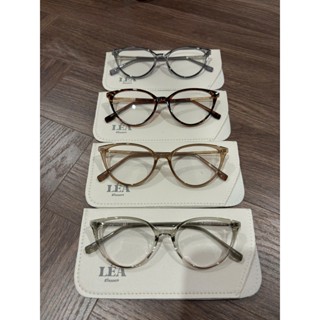 [LÉA GLASSES] Kính mắt chuyên lắp cận TEGAN cao cấp Bayonetta Y2K Oval Vintage HOT TREND