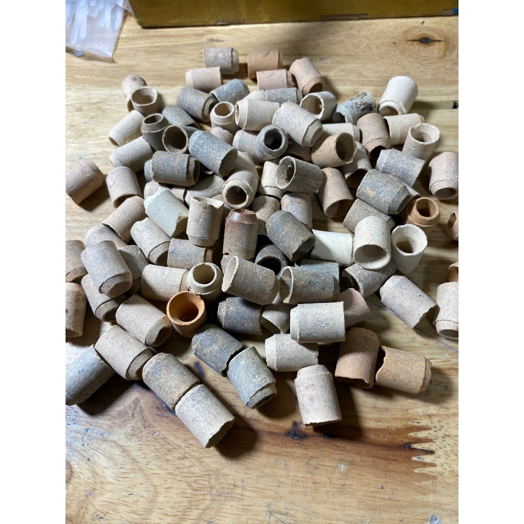 SỨ CHUỖI LỖ 8MM DÀI 20MM - SỨ CHUỖI CHỊU NHIỆT - GỐM CHỊU NHIỆT