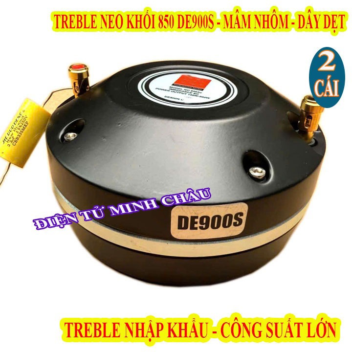 CẶP CỦ TREBLE 850 NEO KHỐI DE900S COIL 76MM CAO CẤP NHẬP KHẨU - GIÁ 2 LOA