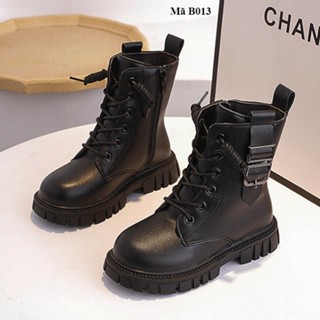 Giày boot bé gái bé trai từ 3- 11 tuổi cá tính B013