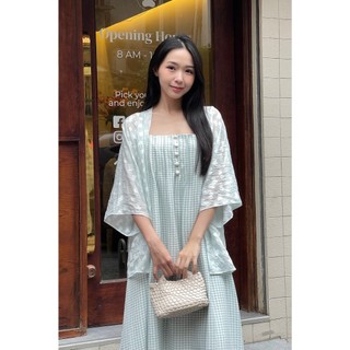 Áo khoác kiểu Kimono hoa gấm Betterista