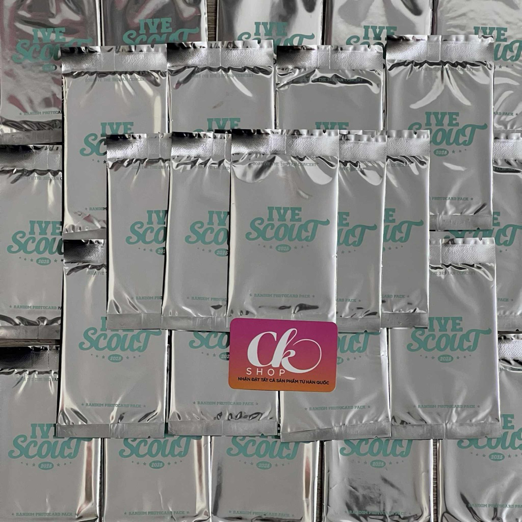 Bộ ảnh IVE - IVE SCOUT TRADING CARD có sẵn