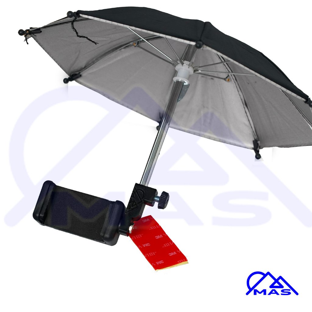 Kẹp Điện Thoại Kèm Ô Dù Che Nắng Che Mưa Dán Xe Máy Dán Mặt Phẳng Xem Maps Chạy Ship | BigBuy360 - bigbuy360.vn