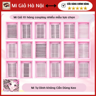 Lông Mi Giả Tự Dính MeijieShangpin 10 Hàng Mi Giả Tách Sợi Tự Nhiên Nhiều Kiểu Dáng