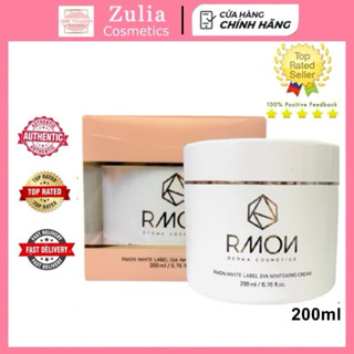[RMON] Kem Dưỡng Trắng Da Body Rmon White Label Dia Whitening Cream Giúp Ủ Trắng và Make-Up Da Body 200ml